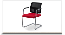 Cadeiras operacionais para escritório - Aproximação Brizza