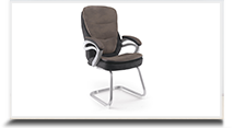 Cadeiras fixas para escritrio - Cadeira direitor sky, com braos 