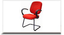 Cadeiras fixas para escritrio - Cadeira Fixa 6990  