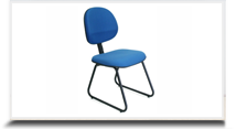 Cadeiras fixas para escritório - Cadeira Fixas 8241 