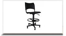 Cadeiras industriais para escritório - Cadeira giratória Iso