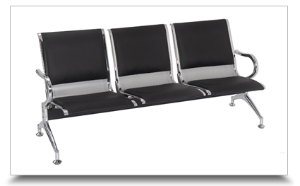Cadeiras Longarinas para escritrio - Longarina aeroporto