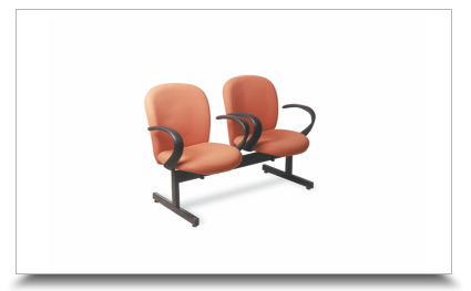 Cadeiras Longarinas para escritrio - Longarina Diretor Fiora