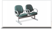 Cadeiras Longarinas para escritrio - Longarina Diretor Lombar