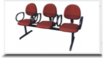 Cadeiras Longarinas para escritório - 