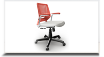 Cadeiras operacionais para escritório - Cadeira Beezi giratória