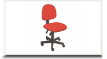 Cadeiras operacionais para escritrio -  Cadeira Executiva Back