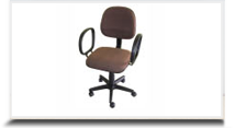 Cadeiras operacionais para escritrio - Cadeira Executiva Brao Corsa