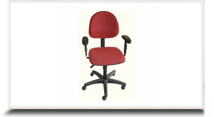 Cadeiras operacionais para escritrio - Cadeira Diretor Lombar