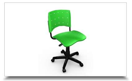 Cadeiras Operacionais - Cadeira operacional verde