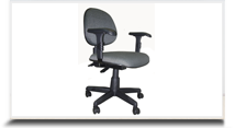 Cadeiras operacionais para escritório - Cadeira executiva back plax 