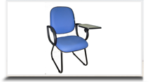 Cadeiras universitrias para escritrio - Cadeira diretor Escamoteavel