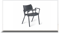 Cadeiras universitrias para escritrio - Cadeira ISO Escamotevel
