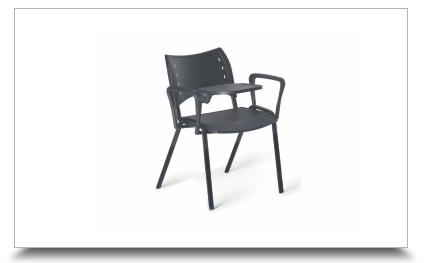 Cadeiras universitrias para escritrio - Cadeira ISO Escamotevel