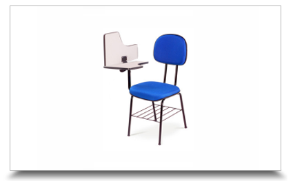Cadeiras universitrias para escritrio - Cadeira Reta Dobrvel Palito