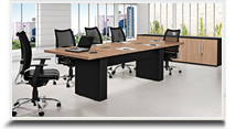 Mesas para reuniões para escritório - Mesa Reunião Evolution 40mm (2)