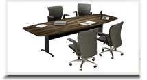 Mesas para reuniões para escritório - Mesa de reunião executiva